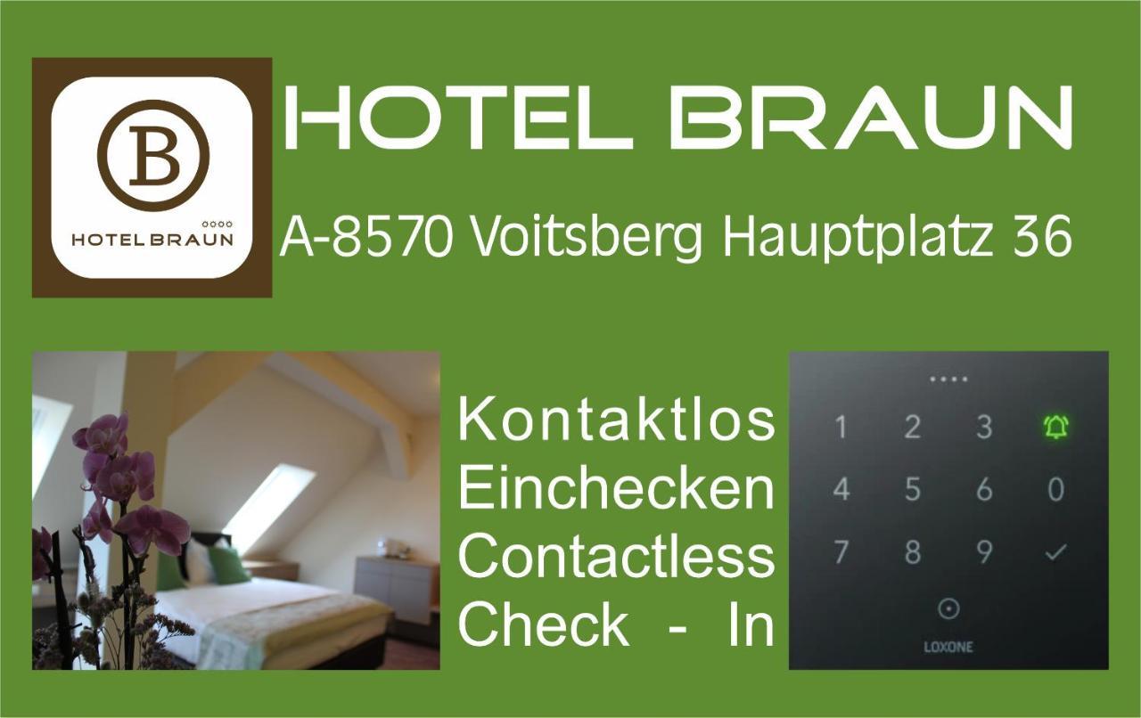 וויטסברג Hotel Braun מראה חיצוני תמונה
